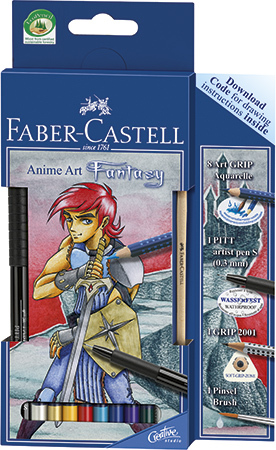 Faber-Castell Art Grip Aquarelle Anime Art Fantasia