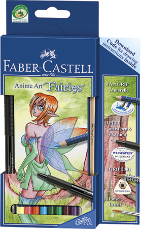 Faber-Castell Art Grip Aquarelle Anime Art Keijut
