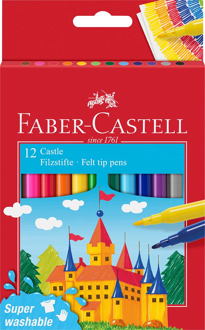 FC Castle kuitukärkikynät 12kpl