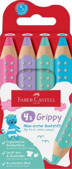 FC Grippy Pastel -värikynäsetti 4kpl