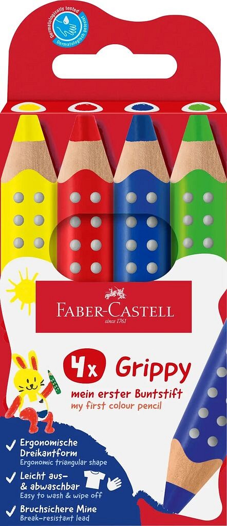 FC Grippy-värikynäsetti 4kpl