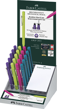 Faber-Castell Grip 2011 Lyijytäytekynäteline 20 kynää