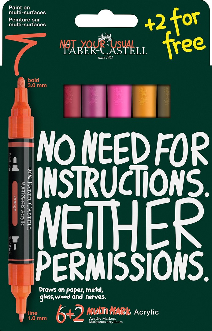 FC Multimark Flame 6+2kpl