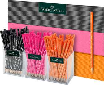 Faber-Castell lyijykynäteline timanttikynät neon