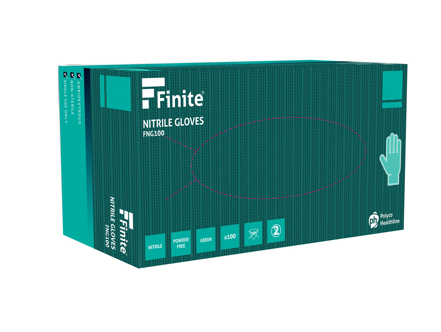 Finite FNG100 koko: M vihreä