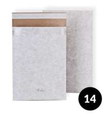 Kartonkikuori 14 valkoinen.