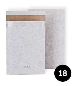Kartonkikuori 18 valkoinen