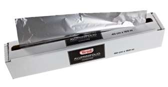 Alumiinifolio 40cm/160m 12my
