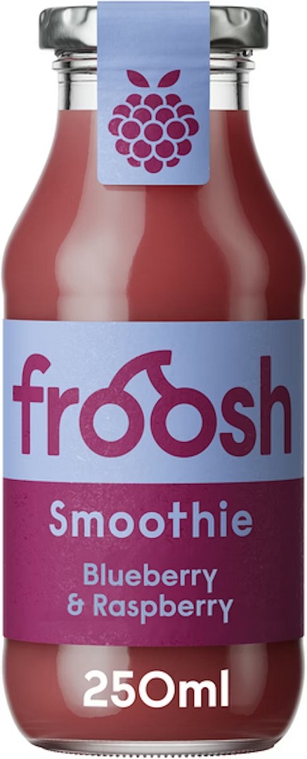 Froosh smoothie mustikka-vadelma