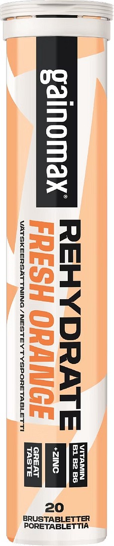 Gainomax nesteytystabletti 80g appelsiini