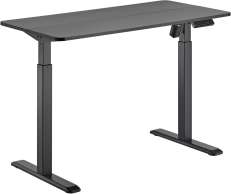 GetUpDesk Elite musta