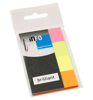Info Notes teippimerkki 20x50mm 4-väriä 4x40/pkt