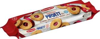 Gluteeniton täytekeksi Piruett