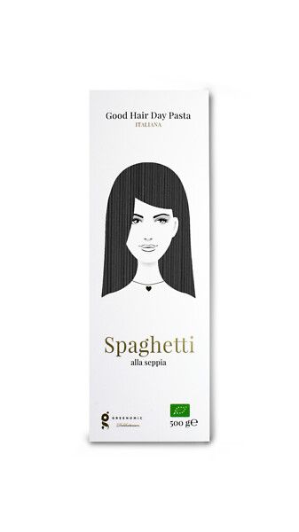 Good hair day pasta Bio Spaghetti Alla Seppia