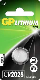 GP CR2025 nappiparisto