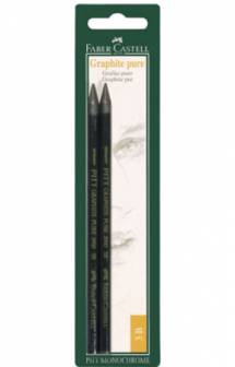 Grafiittikynä Faber-Castell Pitt 3B,  2 kpl/pak