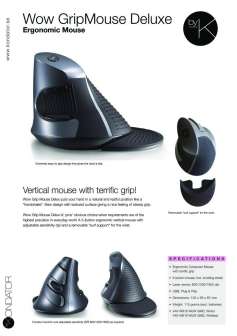 RCK Gripmouse Deluxe pystyhiiri