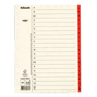 Servo hakemisto A4 A-Ö punainen