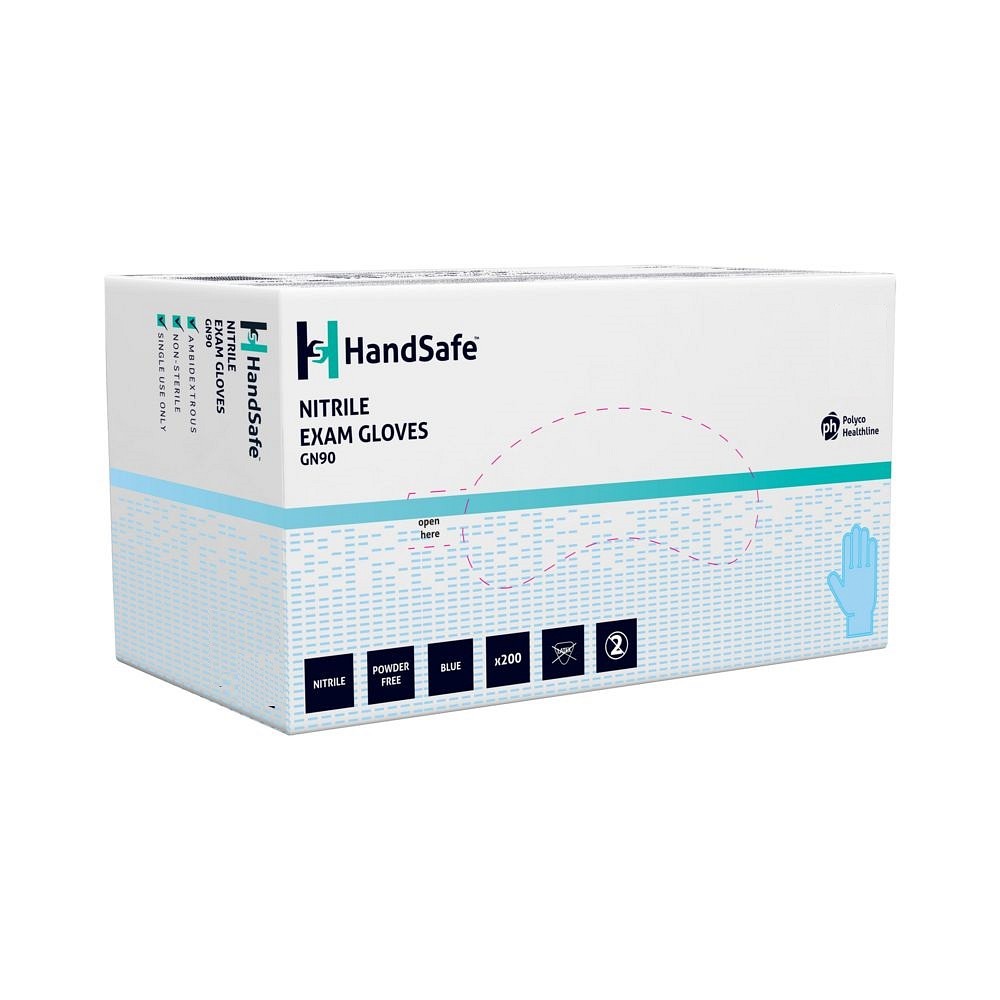 HandSafe GN90 nitriilikäsine 9/Large