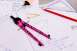 Harppi neonpinkki