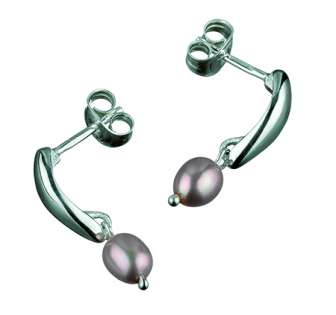 Helmikorvakorut hopea