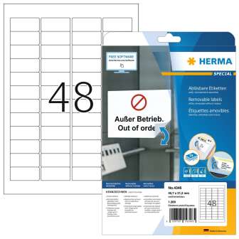 Herma 4346 A4/48-os siirrettävä