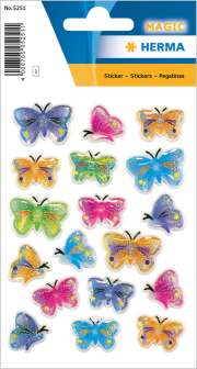 Herma Magic tarra Perhoset