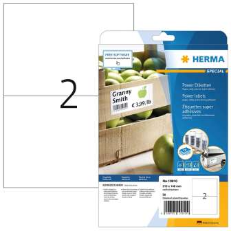 Herma Power label A4 2os.