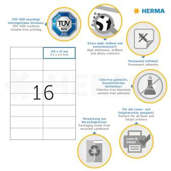 Herma Premium 4462 A4 16-os