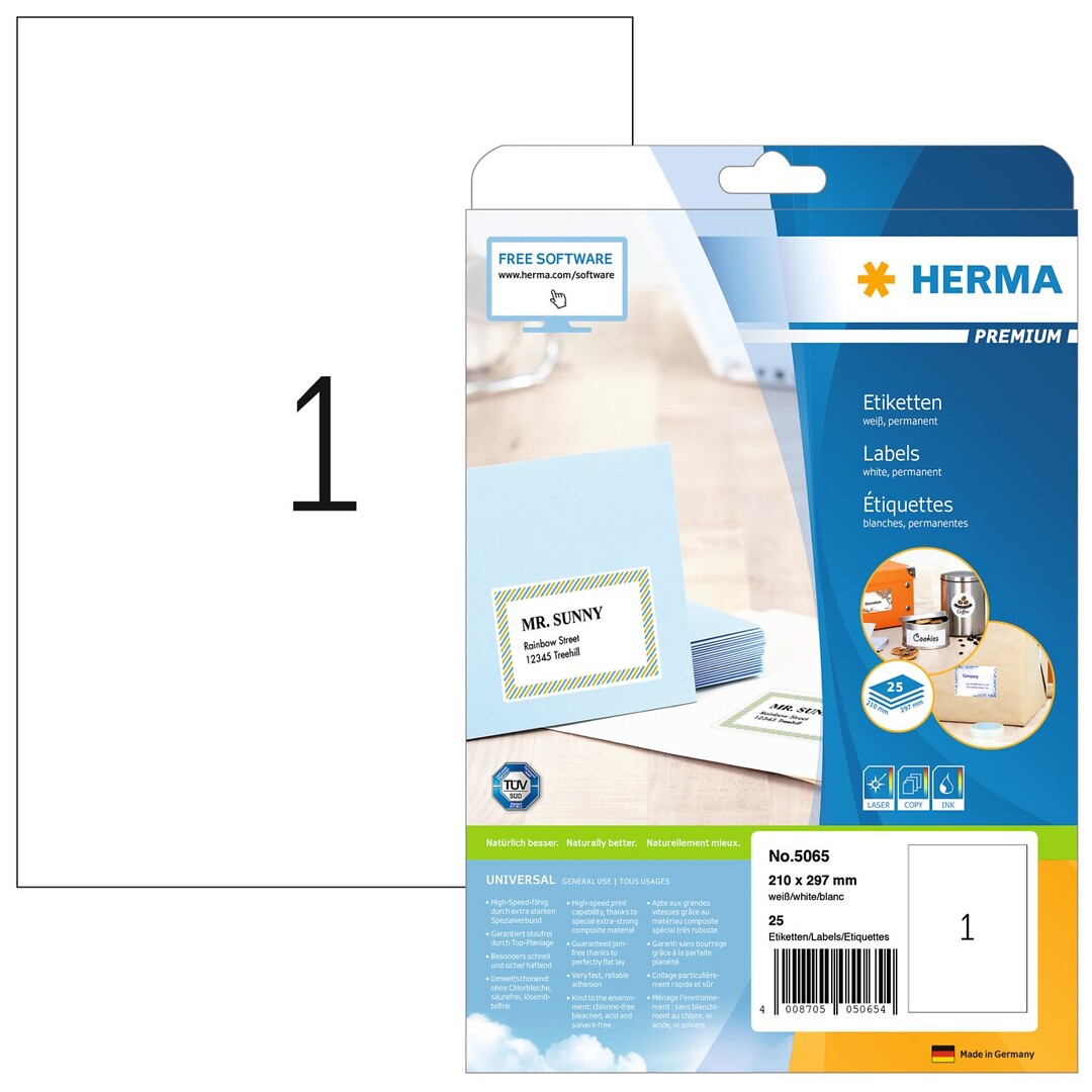 Herma Premium 5065 A4/1-os