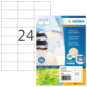 Herma Special 10729 A4/24-os kierrätysmateriaali.