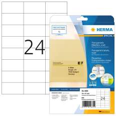 Herma Special 4685 A4/24-os läpinäkyvä