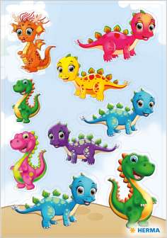 Herma tarra pienet dinosaurukset