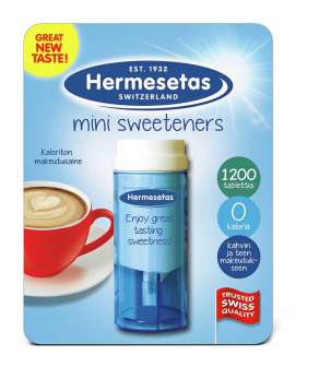 Hermesetas makeutusaine