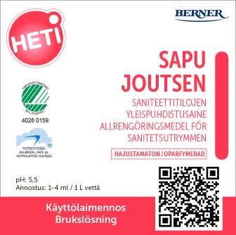 HETI Sapu Joutsen h:ton.