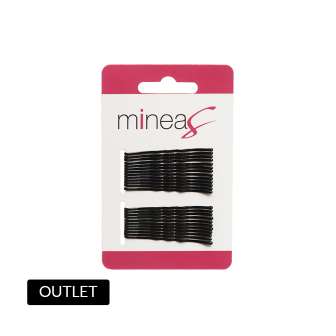 Hiuspinni Mineas, musta