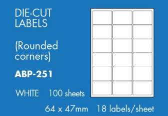 Hovat 64 x 47mm 18/ark