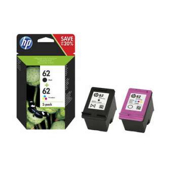 HP 62 Twin Pack / 2 pakettia