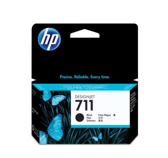 HP No 711 musta, 38 ml