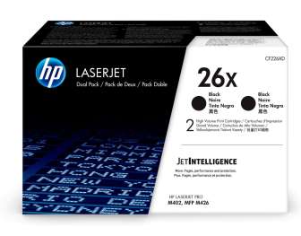 HP 26X musta CF226XD