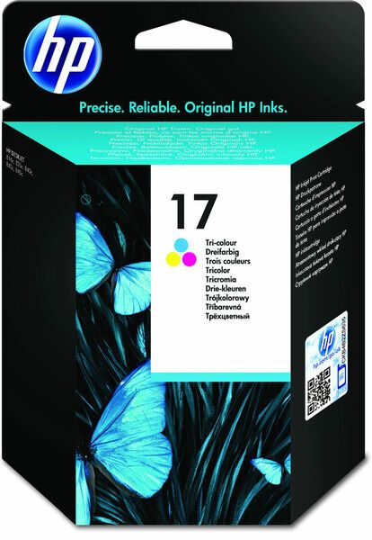 HP No 17 3-väri kel/cyan/magen