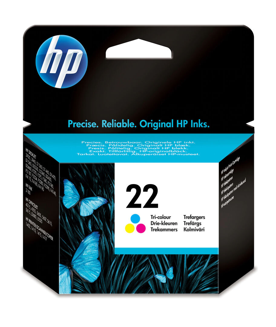 HP No 22 3-väri 5ml