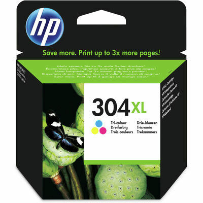 HP No 304XL 3-väripakkaus