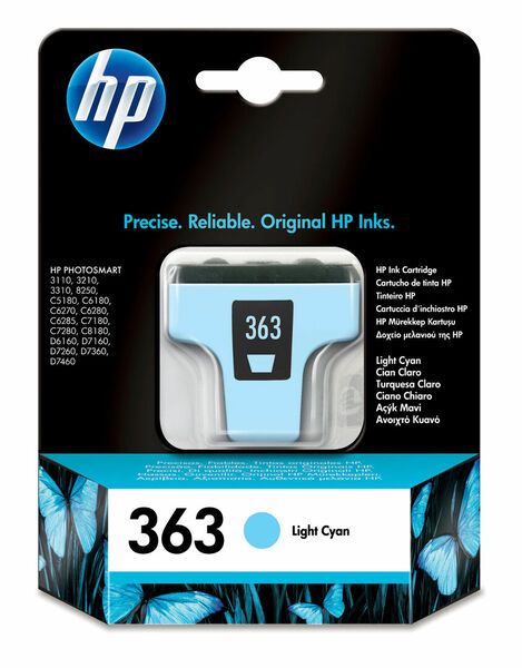 HP No 363 vaalea cyan 5.5ml