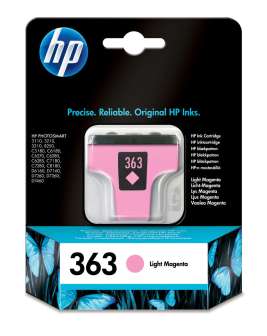 HP No 363 vaalea magenta