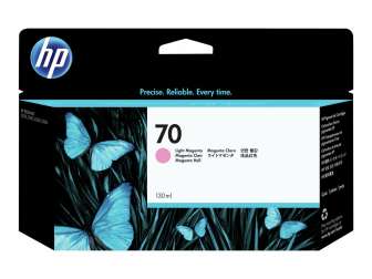HP No 70 vaalea magenta 130ml