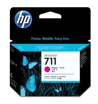 HP No 711 3 x magenta 29 ml