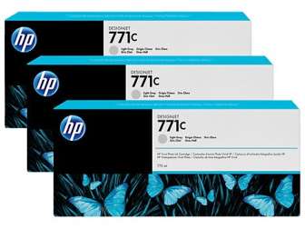 HP No 771C harmaa 3 x 775ml