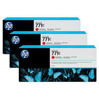 HP No 771C punain. 3 x 775ml
