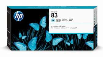 HP No 83 vaalea cyan